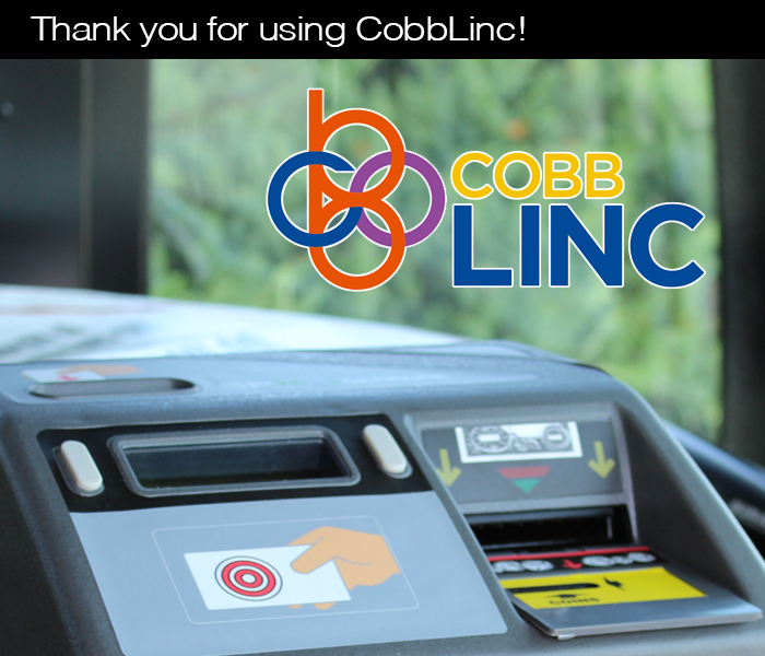 Thank you for using CobbLinc!